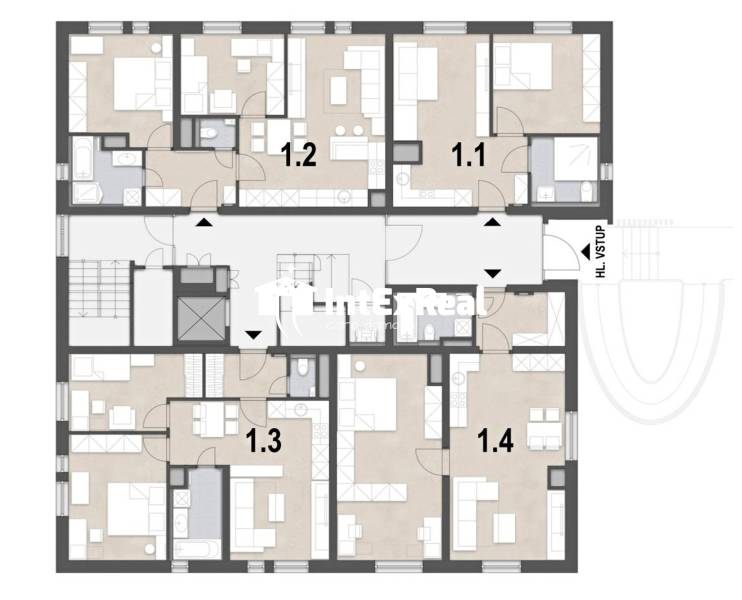 NOVOSTAVBA 4 izbového bytu s terasou, Galanta, viac na.:https://reality.intexreal.sk/