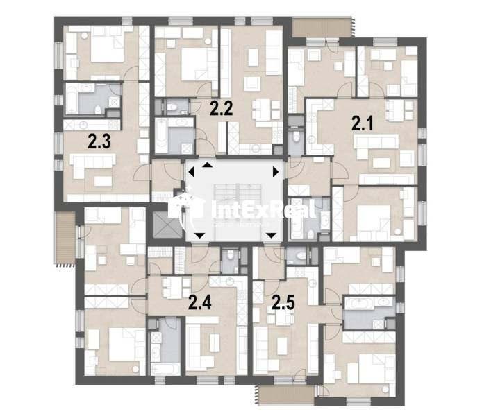 NOVOSTAVBA 4 izbového bytu s terasou, Galanta, viac na.:https://reality.intexreal.sk/