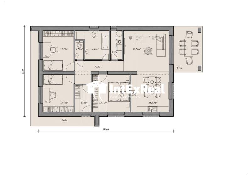 Slnečnica, 4 izbové moderné bývanie, novostavba, Čierny Brod , viac na: https://reality.intexreal.sk/